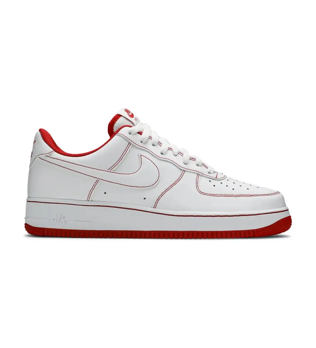 NIKE AIR FORCE KIRMIZI STITCH ESKI SEZON