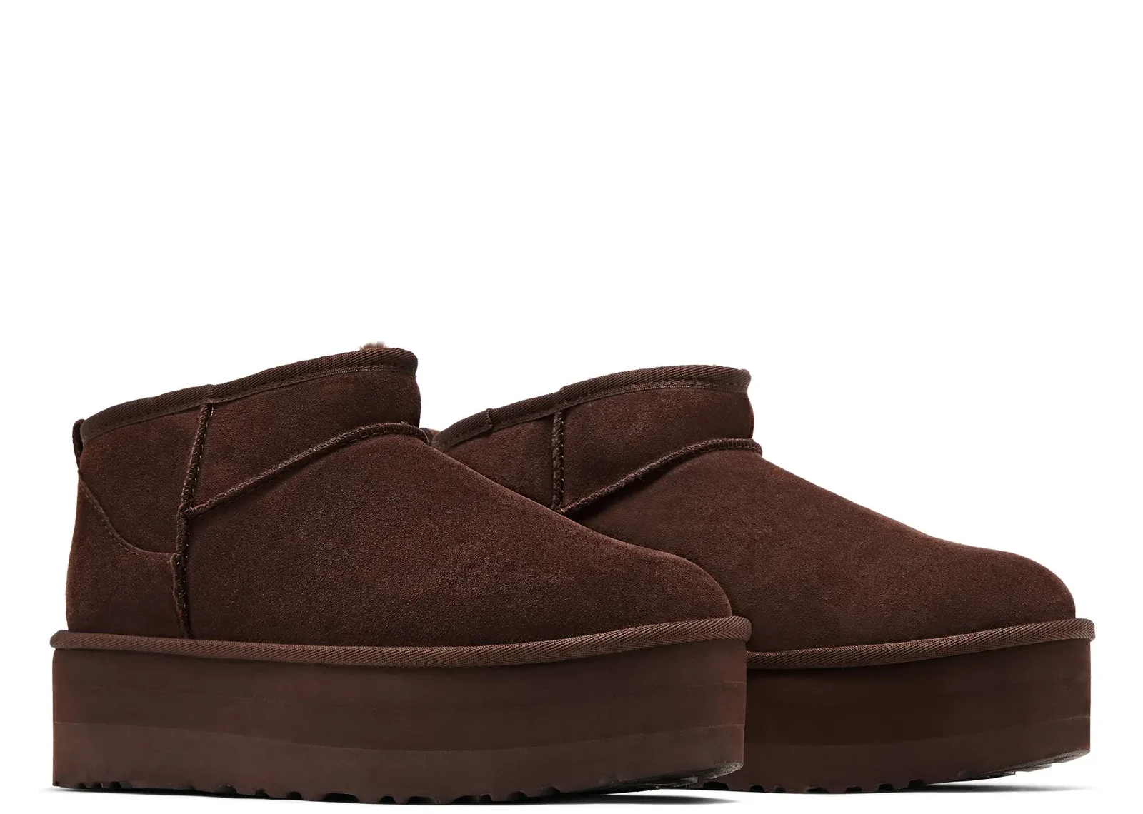 UGG Classic Ultra Mini Platform " ACI KAHVE" görsel 2