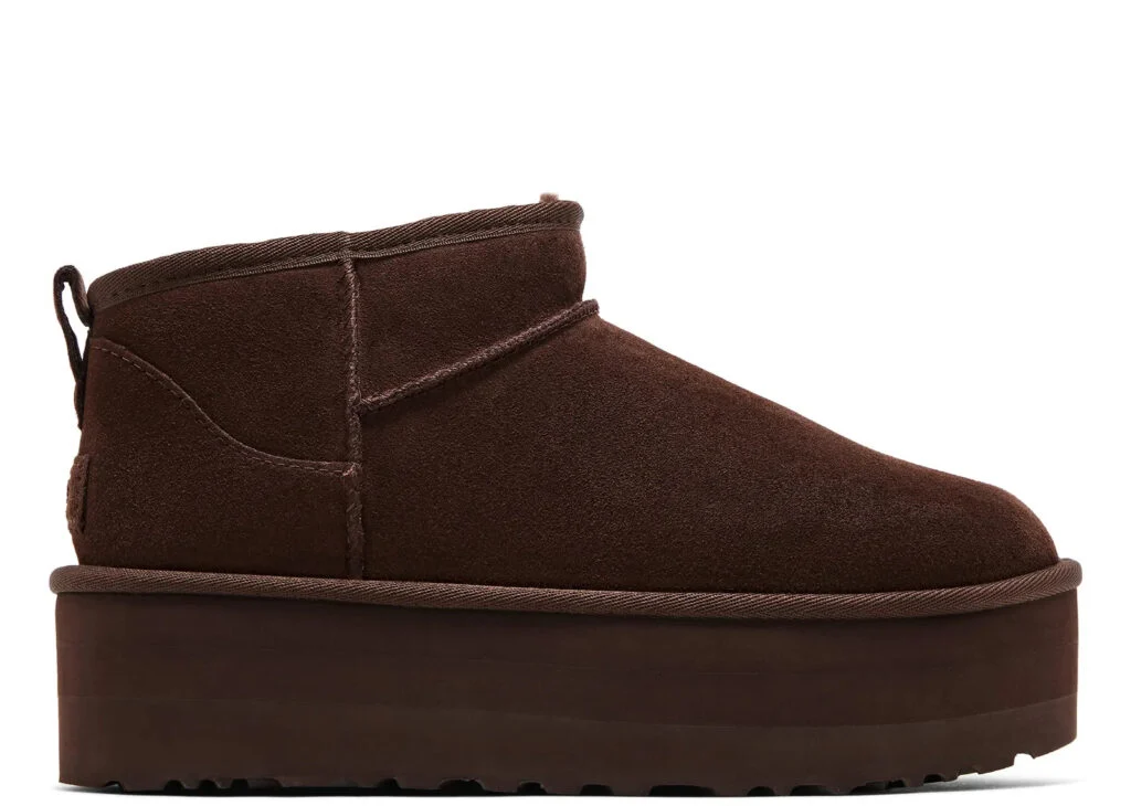 UGG Classic Ultra Mini Platform " ACI KAHVE"