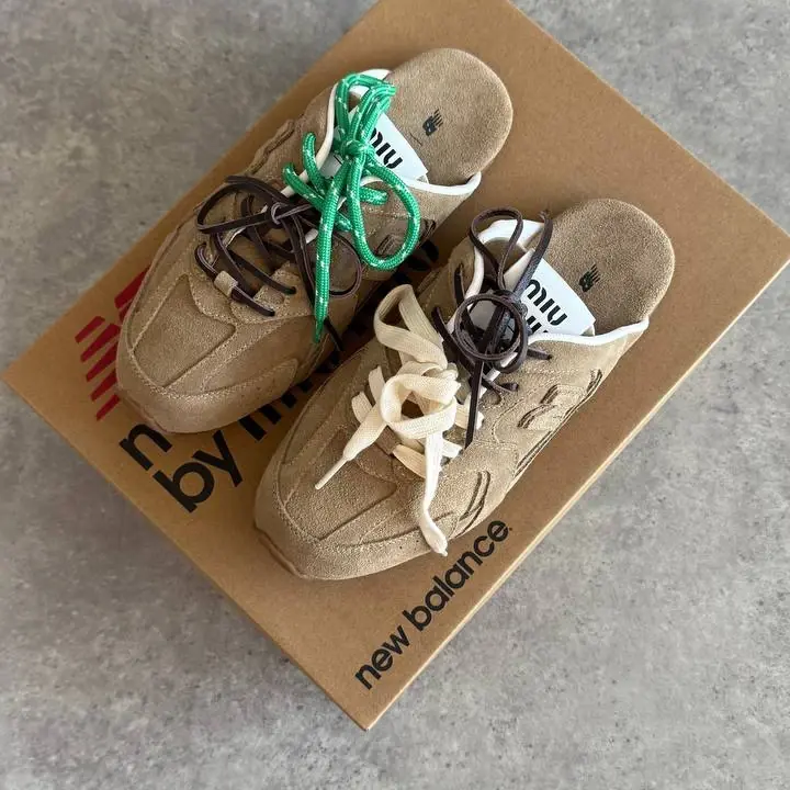 New Balance 530 SL Mule Miu Miu Ecru görsel 2