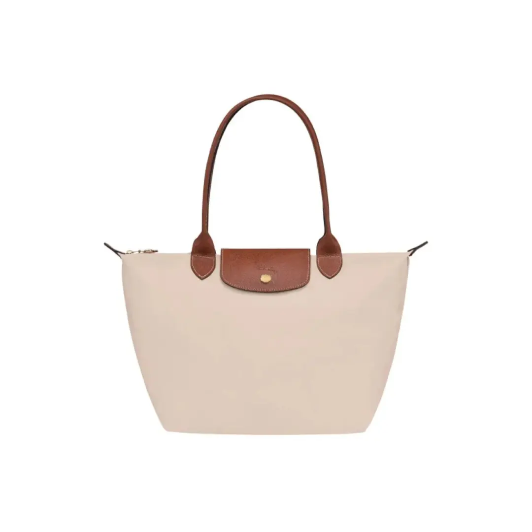Longchamp La Pliage Large Cream