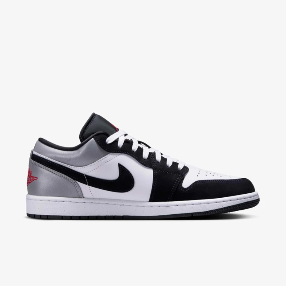 Nike Air Jordan 1 Low Black Matte Silver