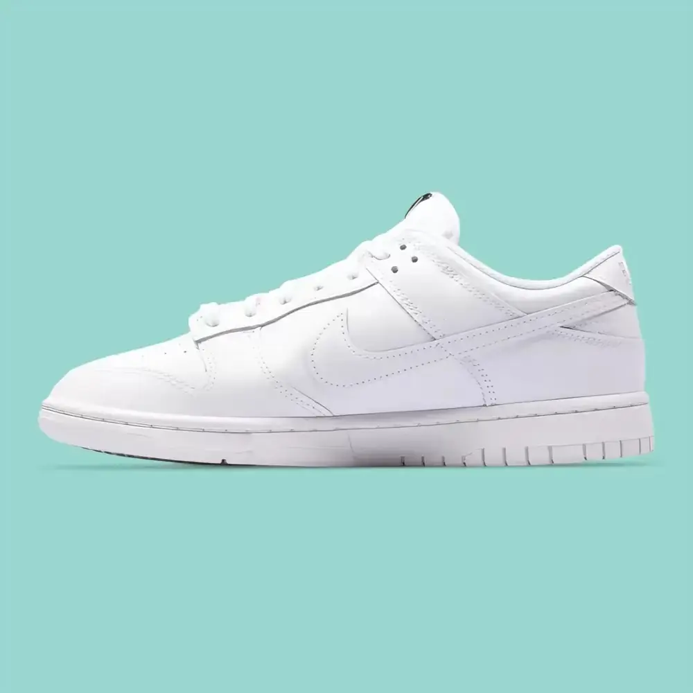 Nike Dunk Low Triple White görsel 2