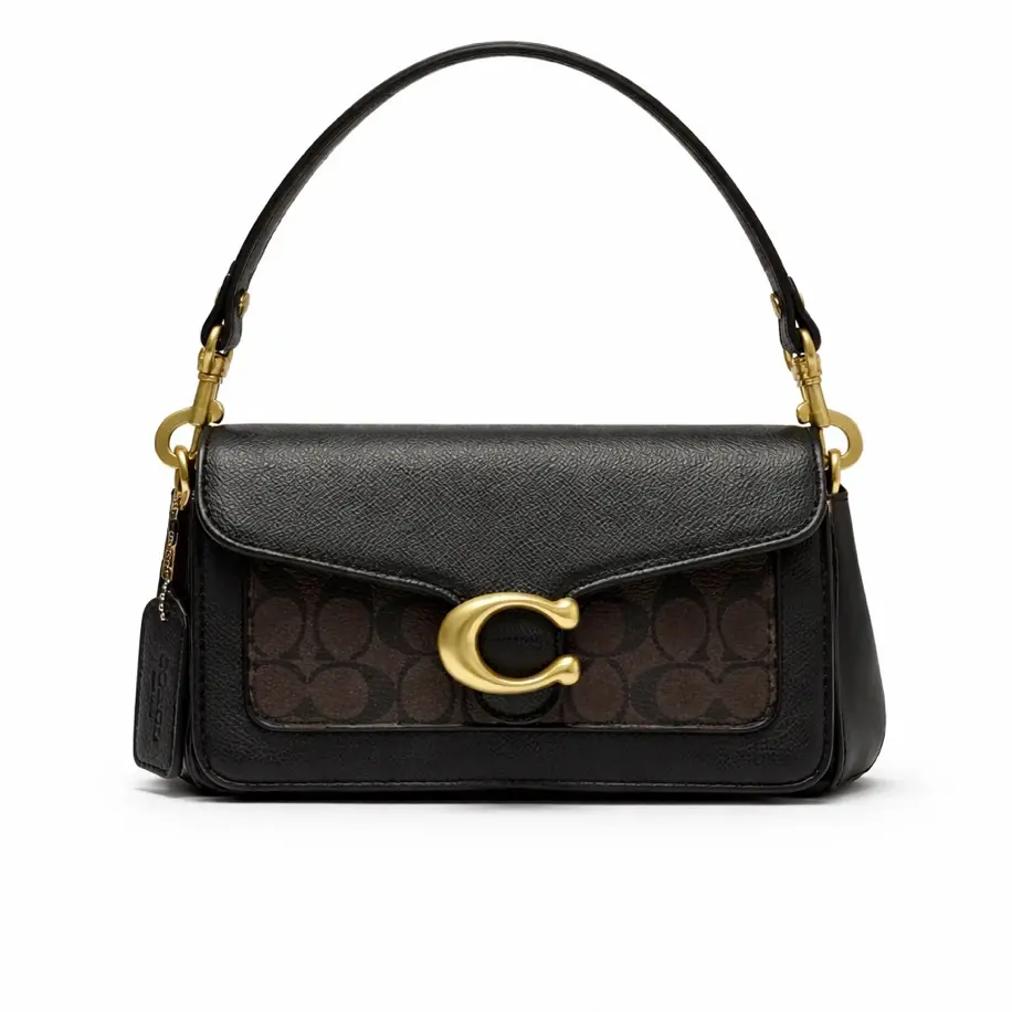 Coach Tabby Shoulder Monogram Bag20’ Coffee