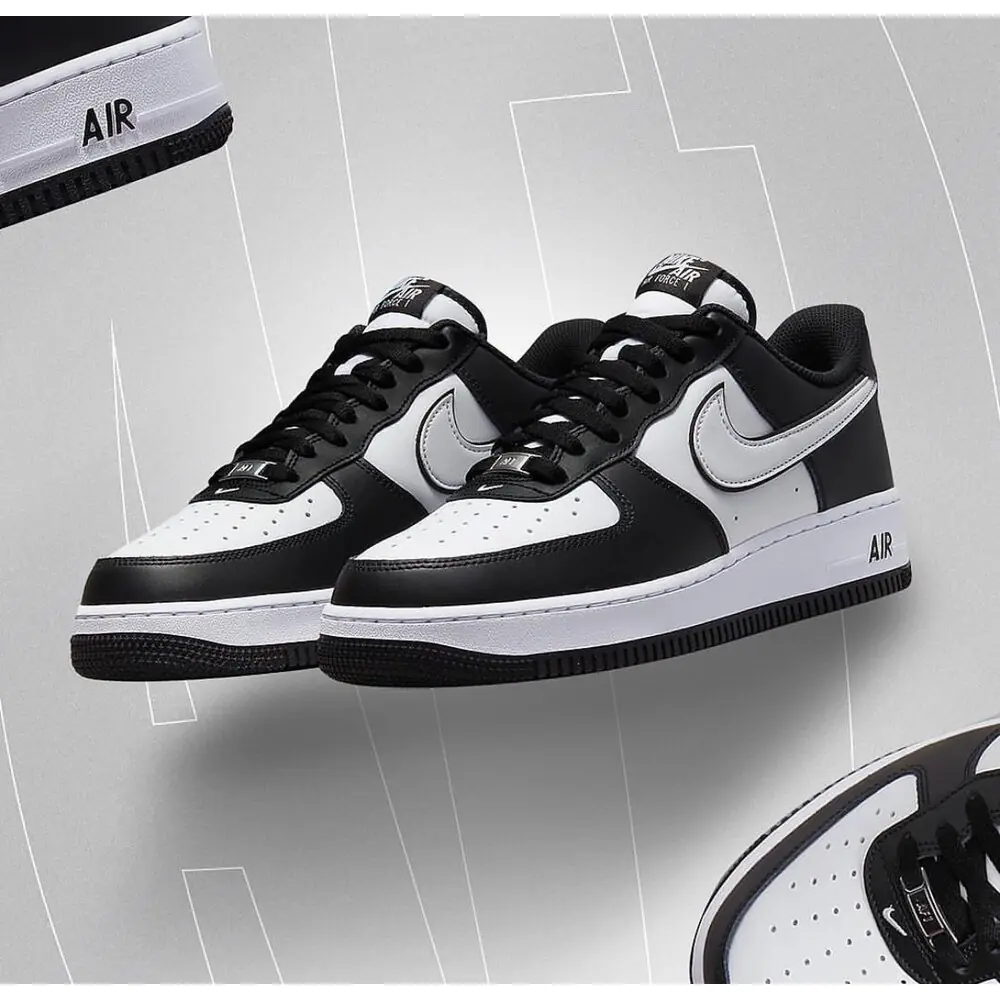 Nike Air Force Panda Siyah Beyaz