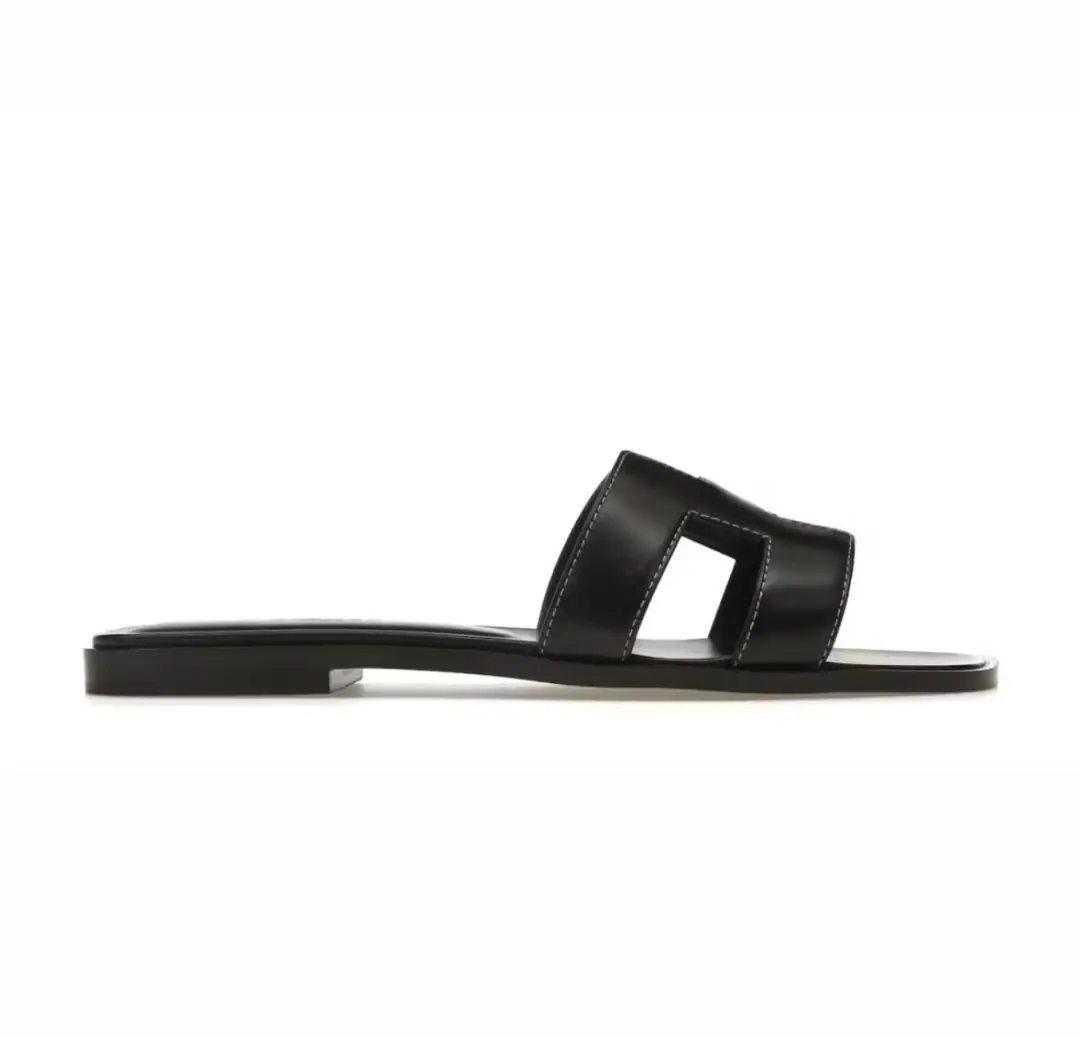 Hermes Oran Sandal Nior Box Calfskin Leather