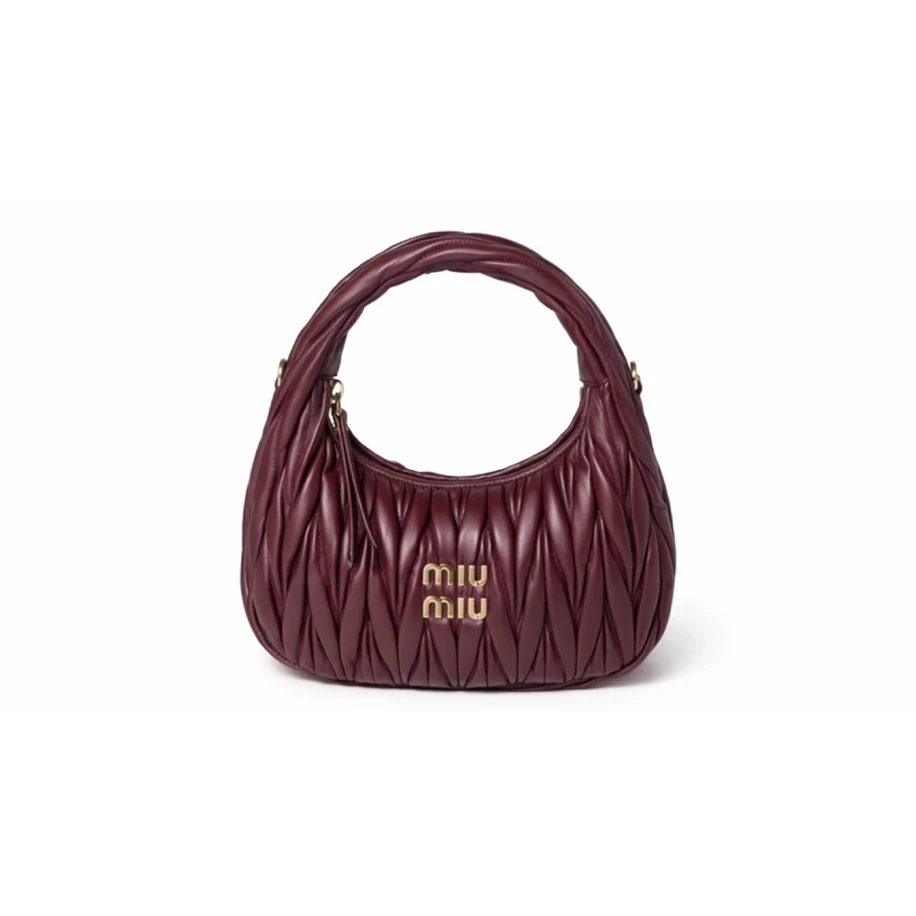 Miu Miu Wander Bag Bordeaux