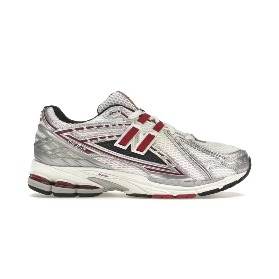 New Balance 1906R Silver Classic Crimson