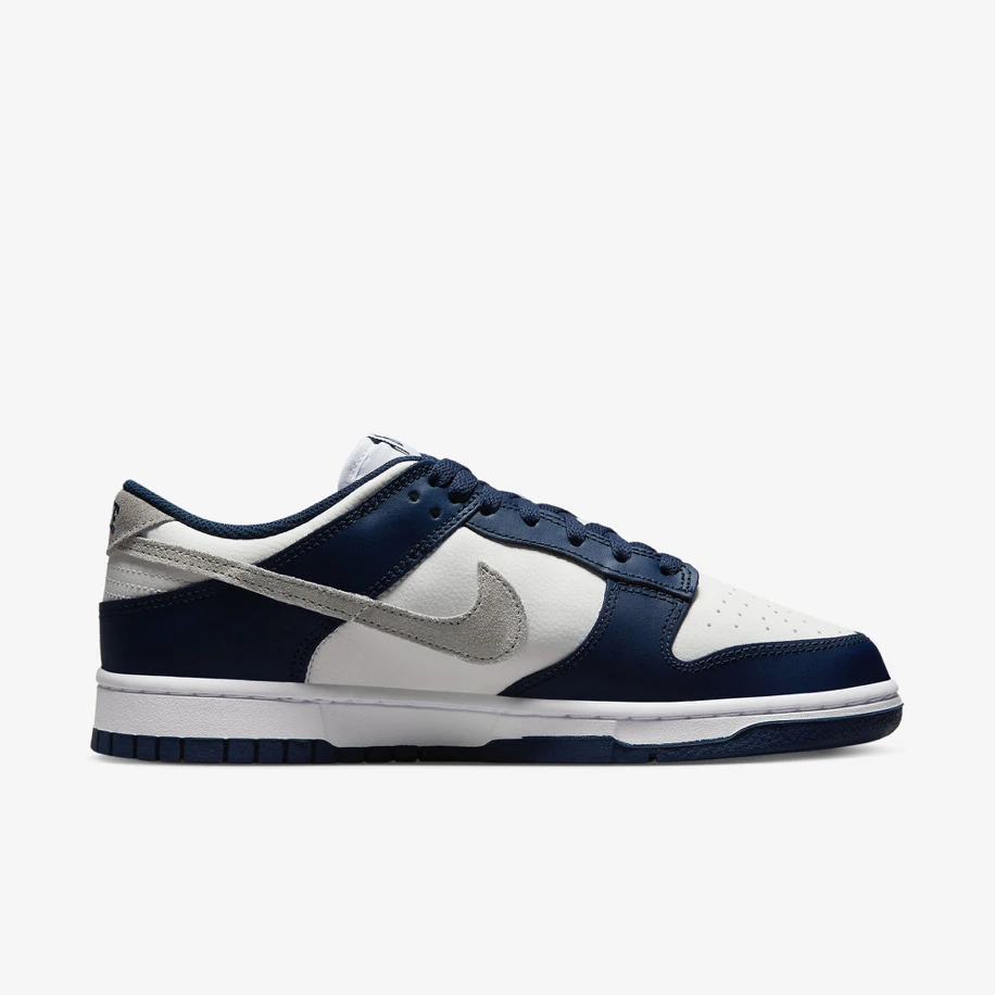Nike Dunk Low Summit White Midnight Navy