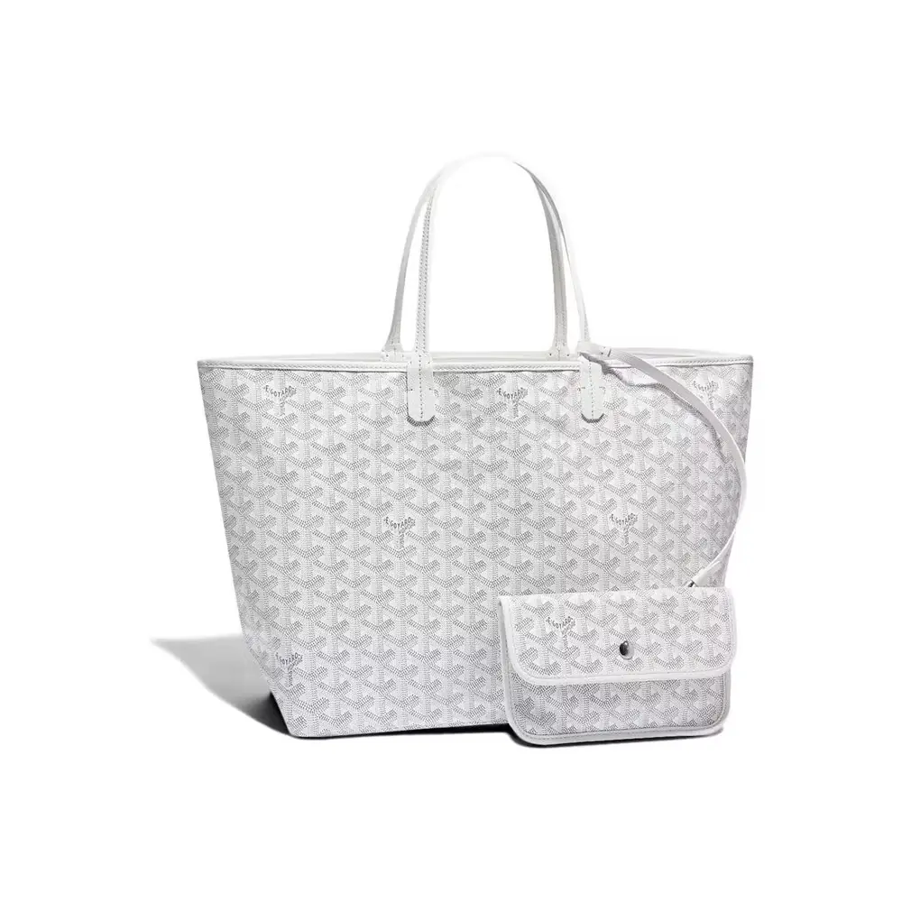 Goyard Saint Louis Tote PM White