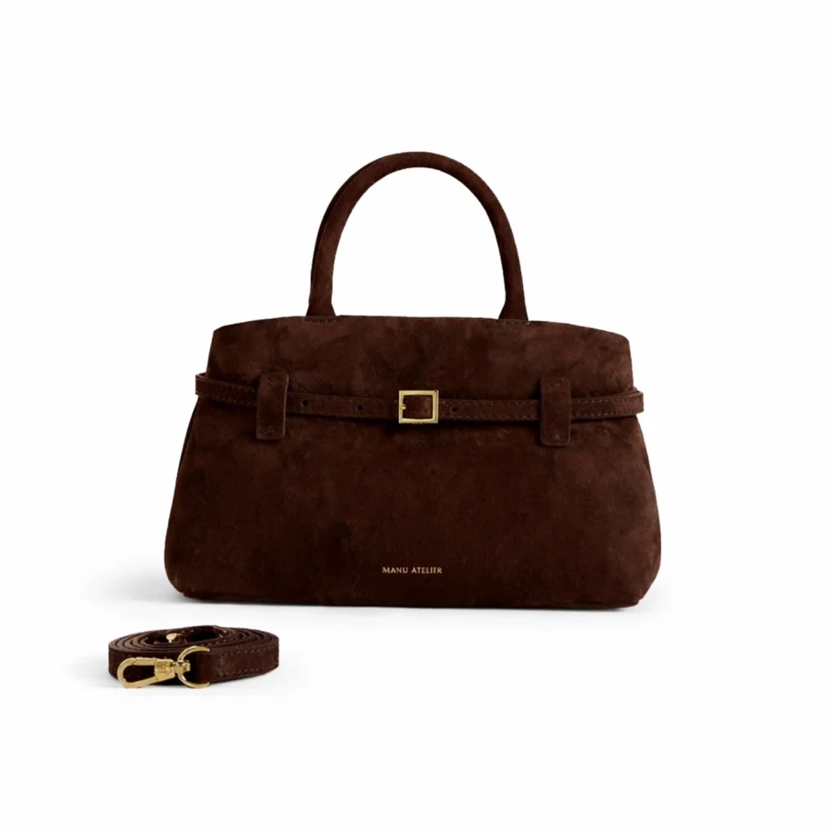 Manu Atelier Le Cambon 25 Deep Brown Suede