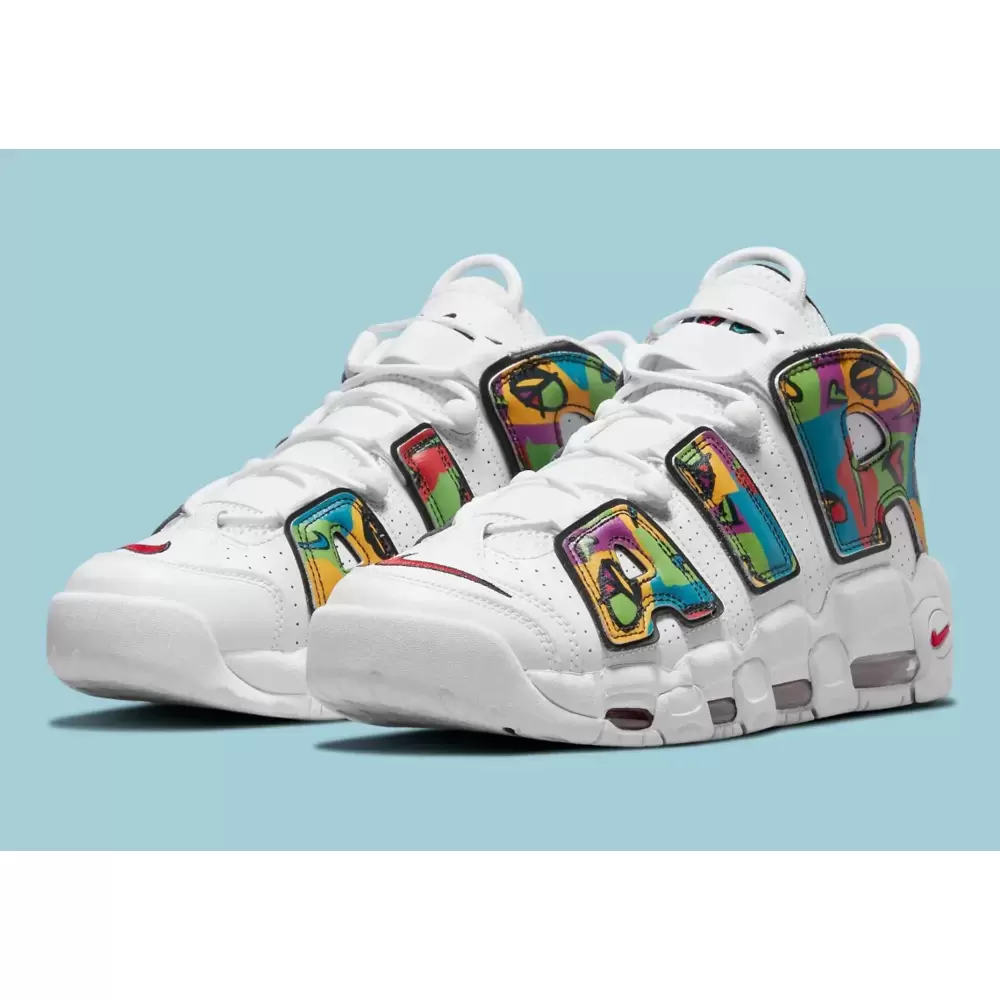 Nike Air More Uptempo Peace Love