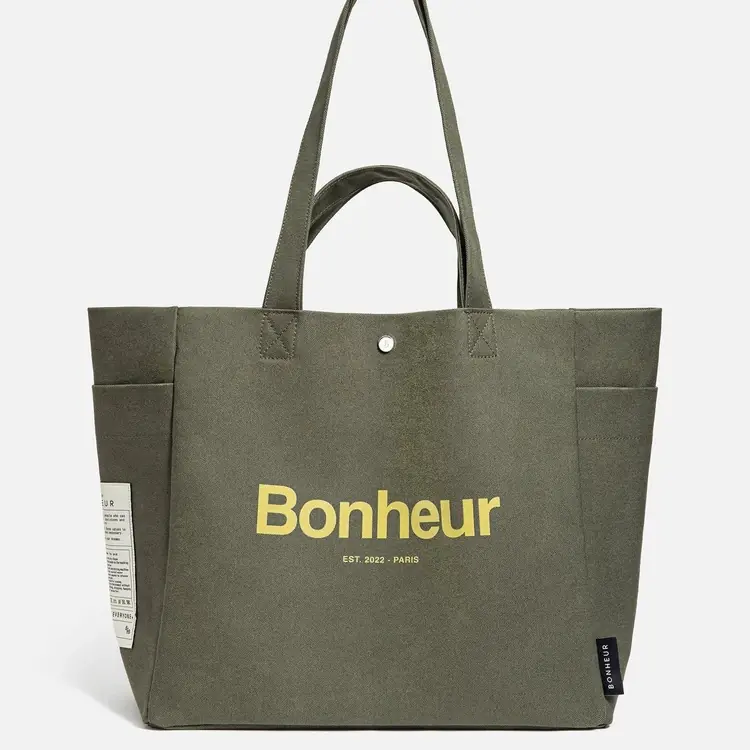 Bonheur Canvas No4 Green Splash