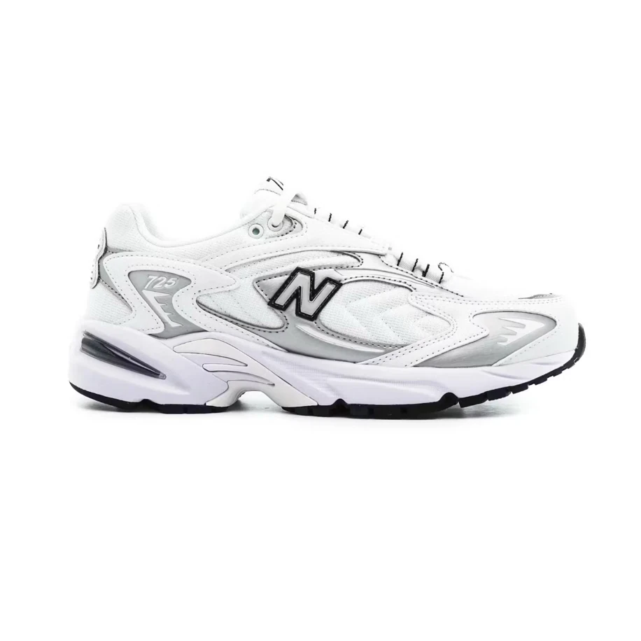 New Balance 725 Metallic Silver White